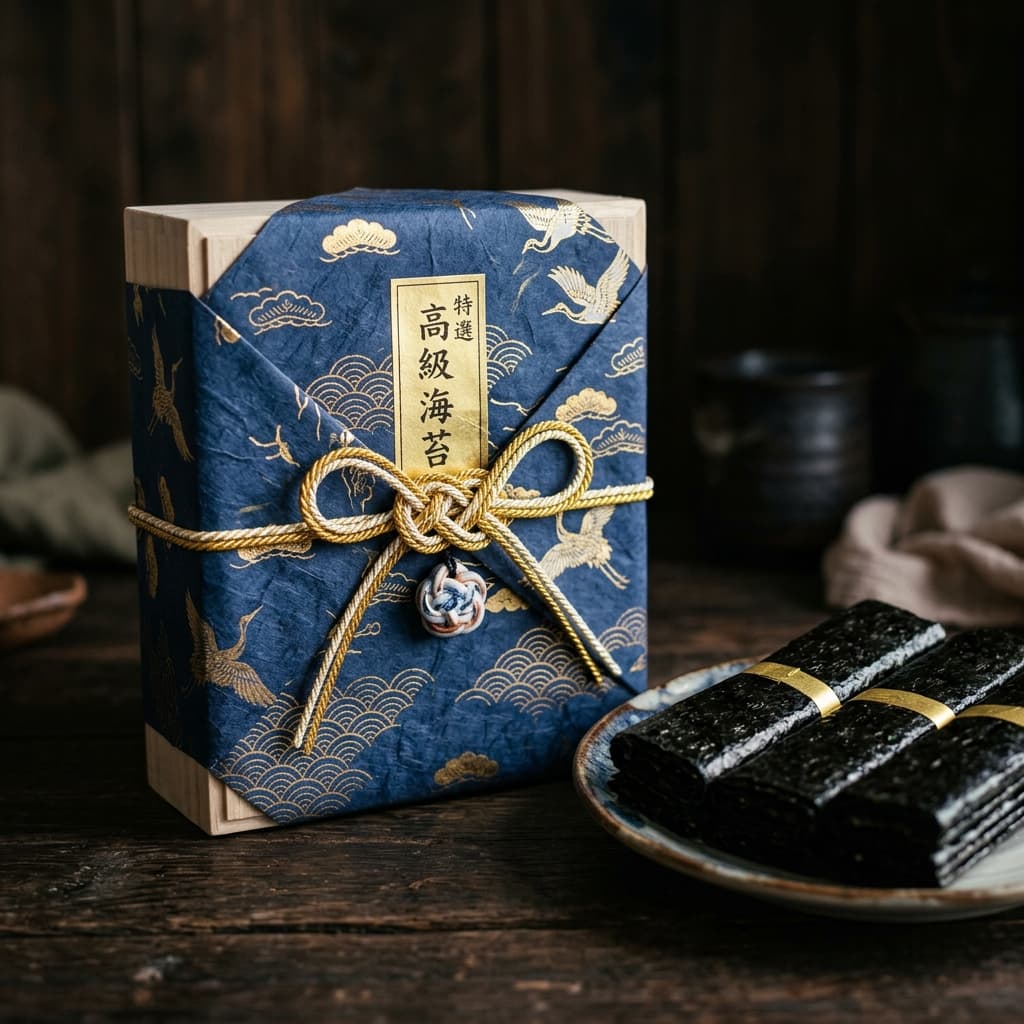Elegant Japanese Nori gift box